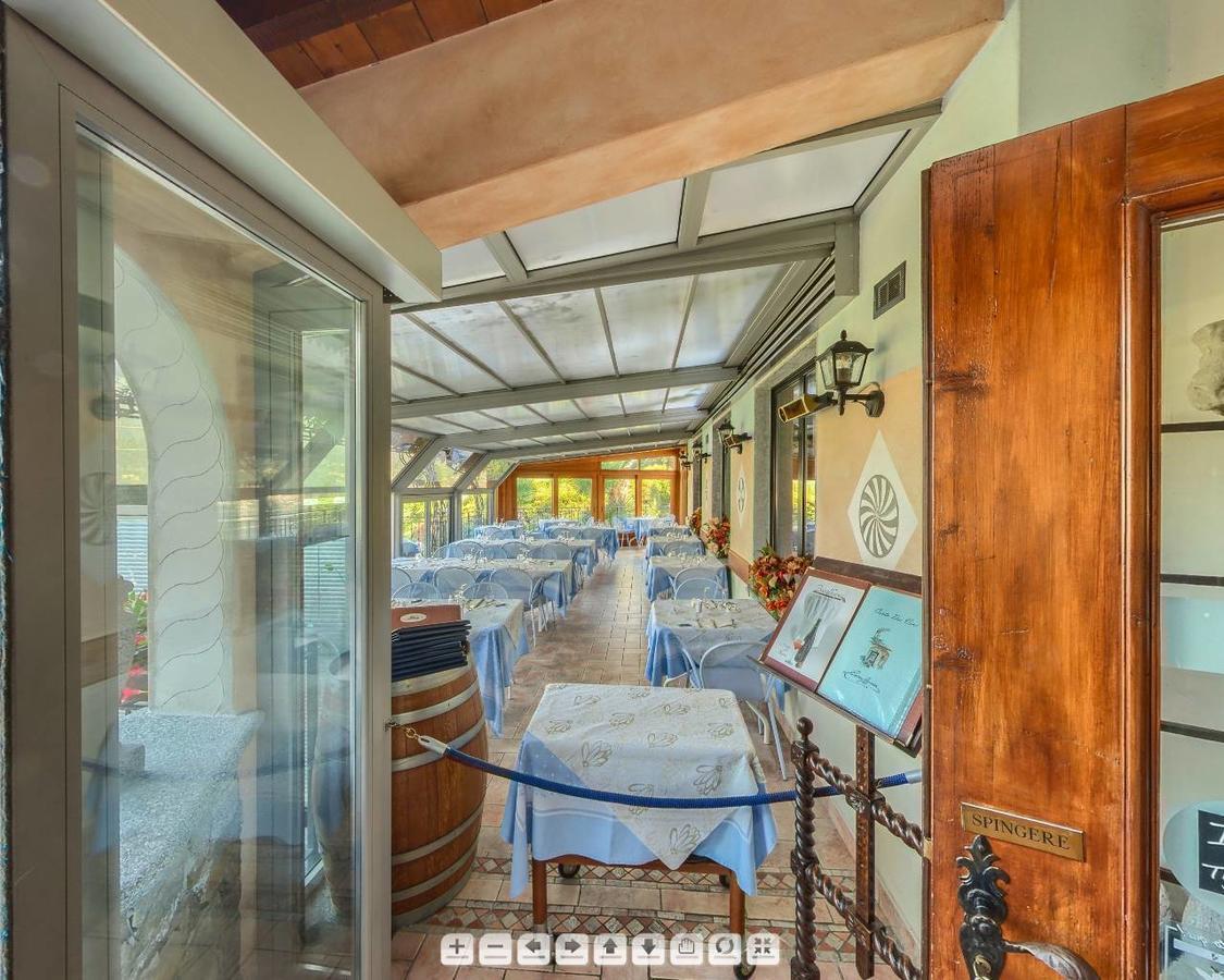 Albergo Ristorante Conca Azzurra Colico Esterno foto